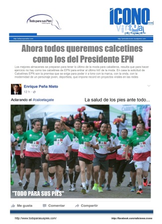 Los Calcetines de Enrique Peña Nieto